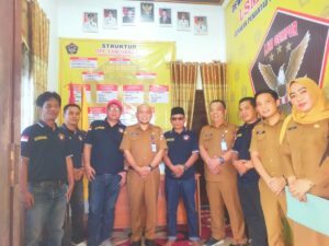 LSM Gempur Lampura Terima Kunjungan Kesbangpol Dalam Monitoring, Evaluasi, Dan Validasi Lembaga