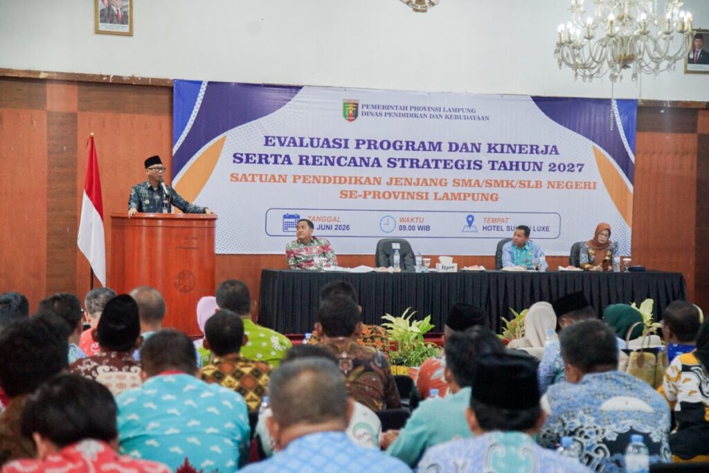 Pemprov Lampung Fokus Perkuat Mutu Sekolah, Peningkatan SDM Jadi Prioritas