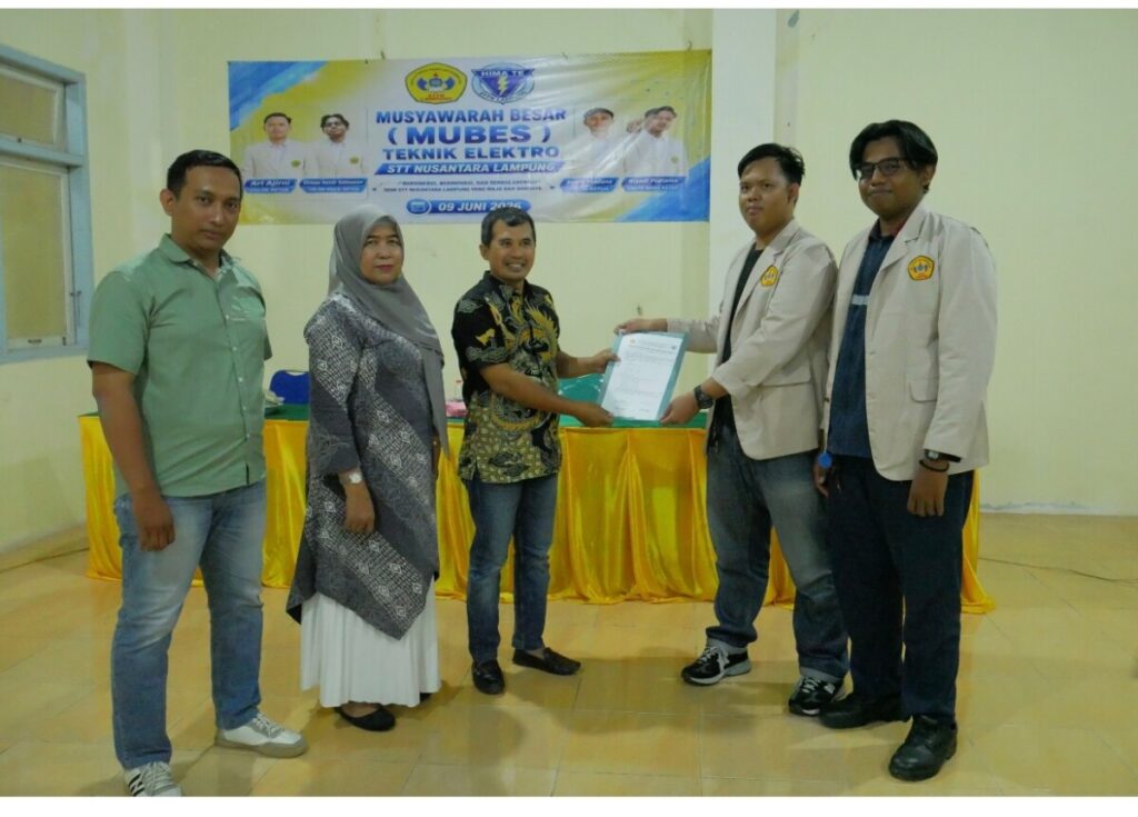 Ari Ajirni–Dimas Herdi Resmi Pimpin Hima Teknik Elektro STTN Lampung Periode 2026–2027