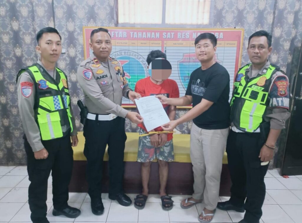 Giat Patroli Rutin Satlantas Polres Lampura: Amankan Pria Kepemilikan Sabu-Sabu!