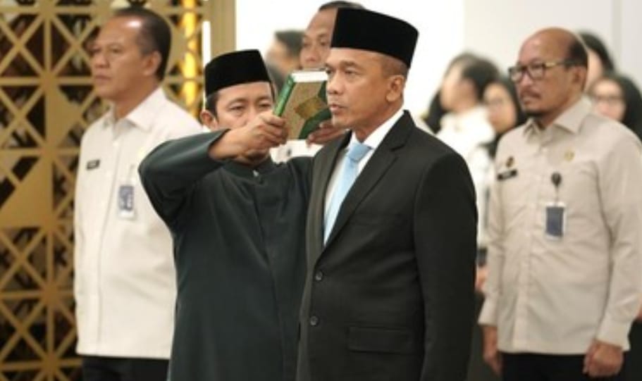 Menteri Imipas Lantik Rudi Setiawan, Perkuat Pengawasan Internal Kementerian