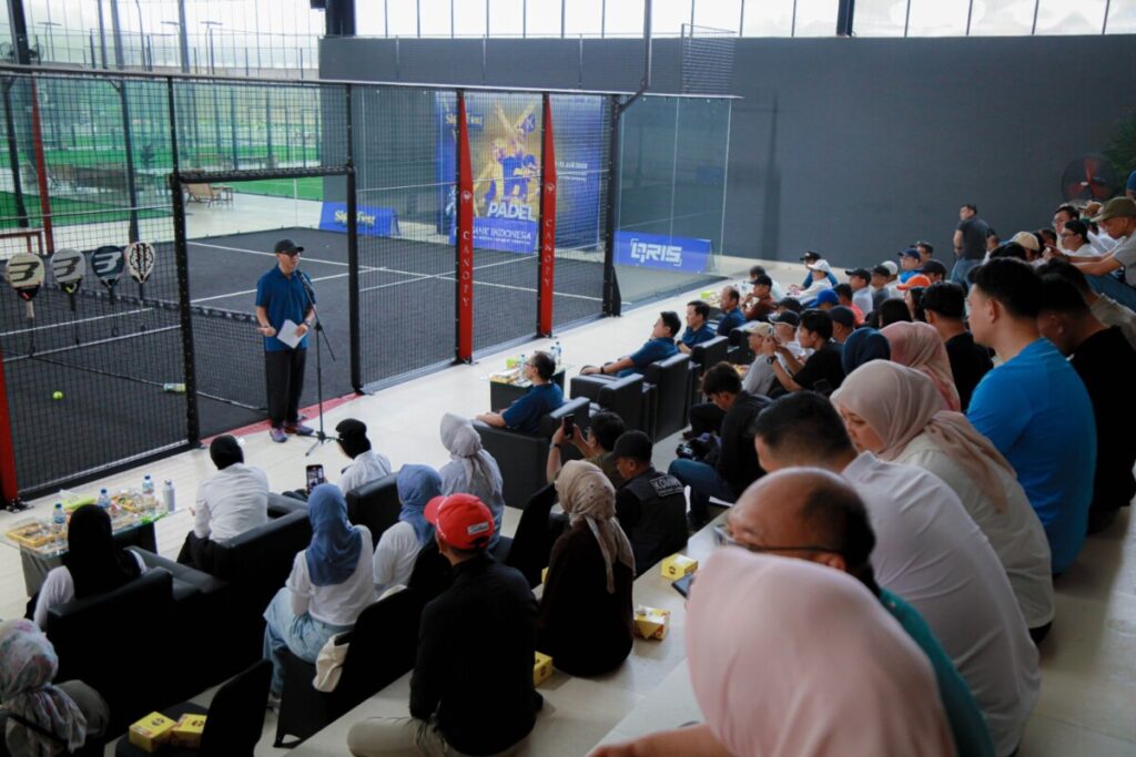 Gubernur Mirza Apresiasi Siger Smash Padel Tournament 2026, Padukan Olahraga dan Penguatan Ekonomi Masyarakat