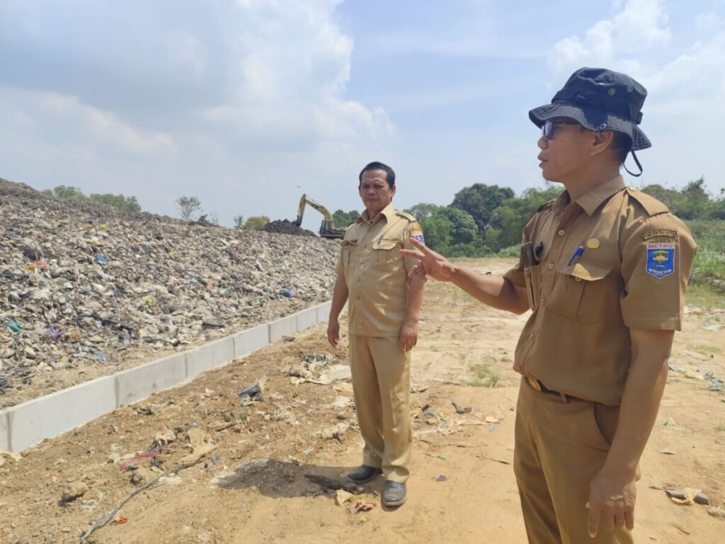 Pemkot Metro Resmi Tinggalkan Open Dumping, Controlled Landfill Berlaku 1 Agustus