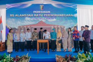 Hadirkan Pelayanan Kesehatan Terbaik, Gubernur Lampung Resmikan RS Alamsyah Ratu Perwiranegara