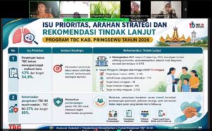 Pemprov Lampung Perkuat Sinergi dan Pendampingan Pringsewu Percepat Penanggulangan TBC