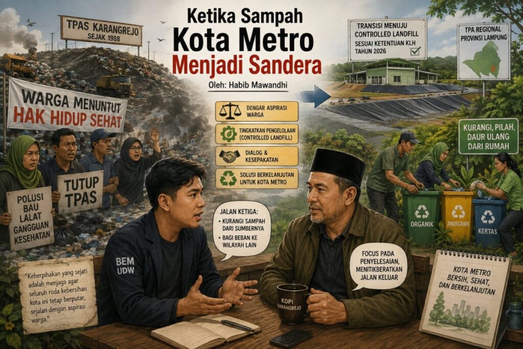 Ketika Sampah Kota Metro Menjadi Sandera