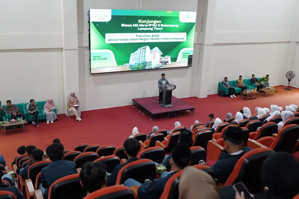 Kenalkan Dunia Kampus, UIN RIL Sambut Kunjungan MA Ma’arif NU 5 Sekampung dan SMA IT Al-Firdaus