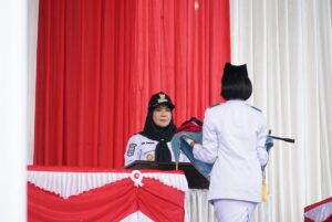 ‎Peringatan HUT RI di Lingkungan Pemkot Bandar Lampung Berlangsung Meriah
