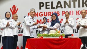 Wali Kota Metro Apresiasi Kemandirian PMI, Beli Tiga Kendaraan Rp 2,5 Miliar
