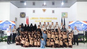 Lapas Kotabumi Jadi Ruang Belajar 51 Siswa SD IT Sabilul Mukminin