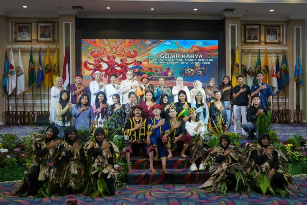 Pemprov Lampung Dorong Seni Jadi Sarana Pembentukan Karakter dan Kreativitas Siswa